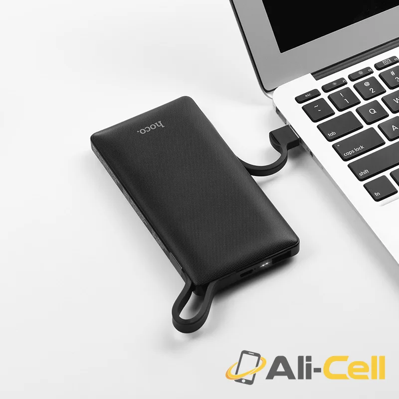 Power bank “J36 Ample energy” 10000mAh single USB built-in Lightning cable — 5