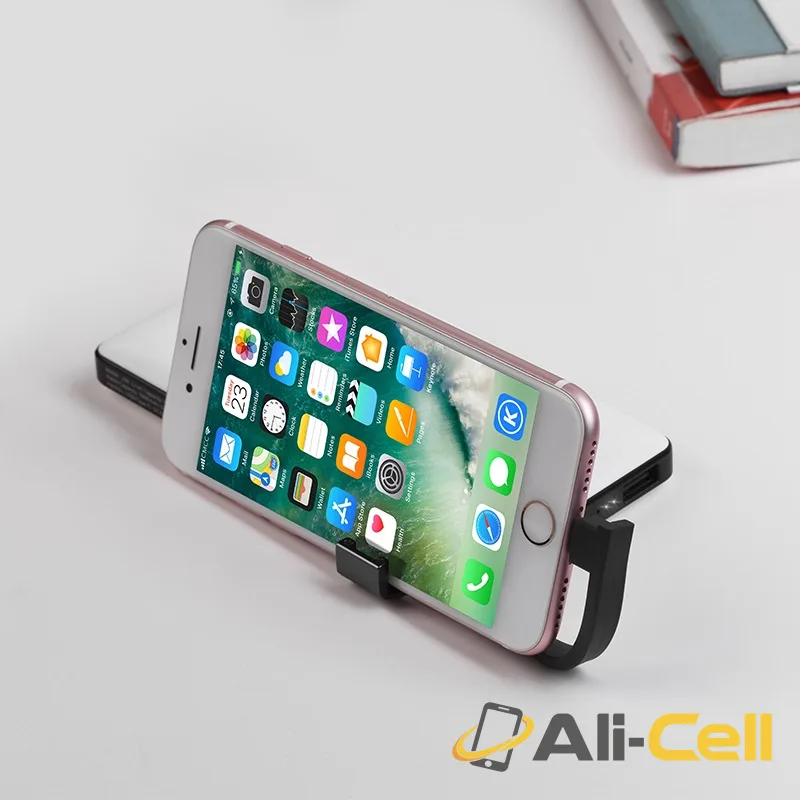 Power bank “J36 Ample energy” 10000mAh single USB built-in Lightning cable — 6