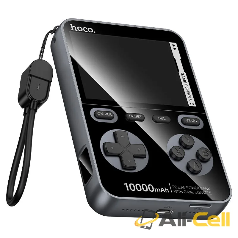 Power bank “Q47 Shine” PD20W 10000mAh with game console (Q47 Metal Grey)
