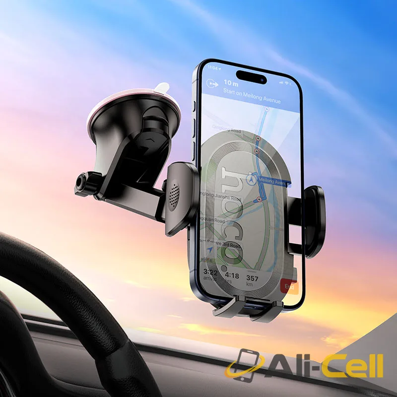 Car holder “H54 Brusco” for dashboard (H54 Black) — 8