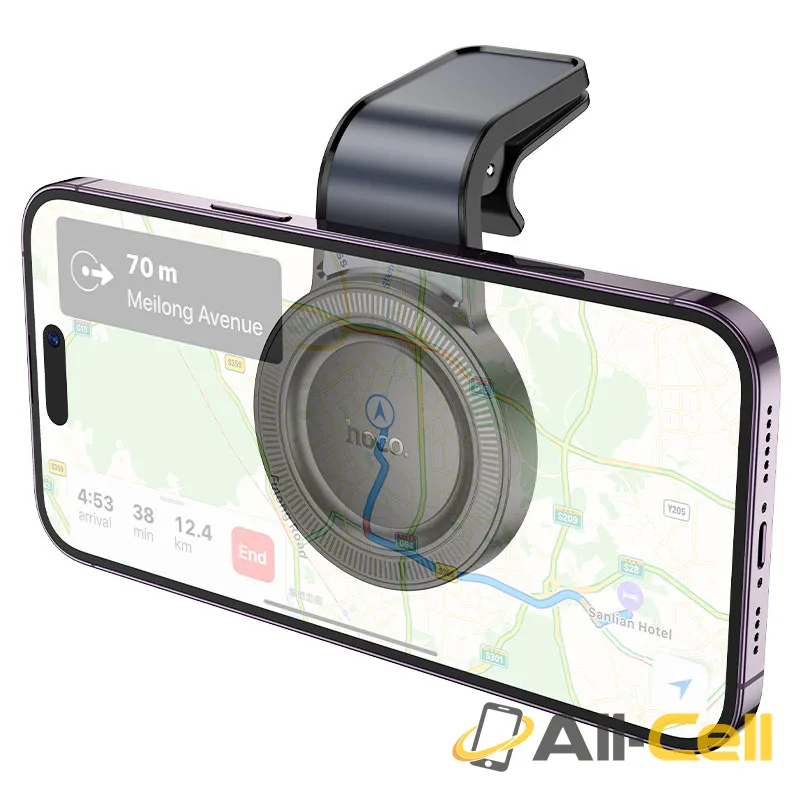 Car holder “H59 Show” for air outlet (H59 Black Metal Grey) — 4
