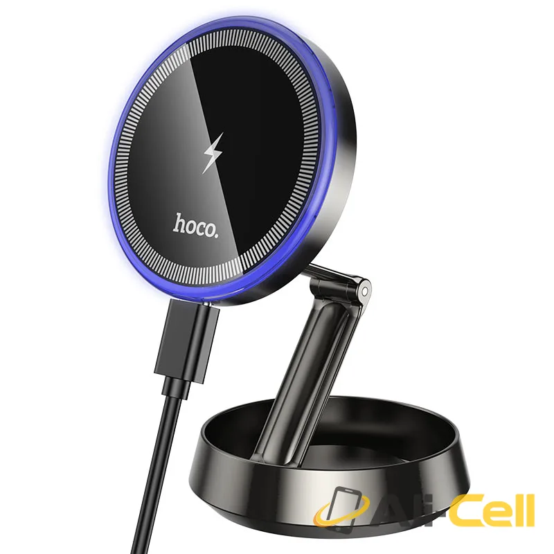 Car wireless charger “HW33” for dashboard (Hw33 Metal Grey) — 2