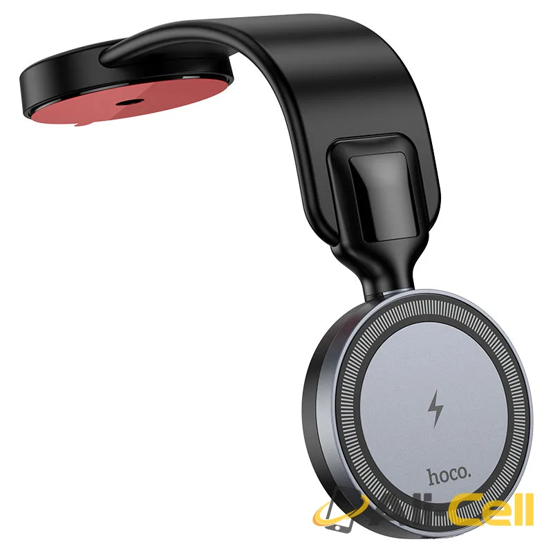 Car wireless charger “HW29 Totem” for dashboard (Hw29 Black Metal Grey)