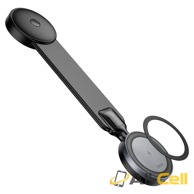 Car wireless charger “HW29 Totem” for dashboard (Hw29 Black Metal Grey) — 6
