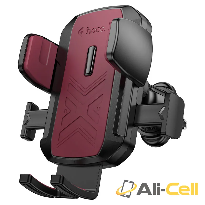 Car holder “H64 Gamble” for air outlet (H64 Black And Red) — 2