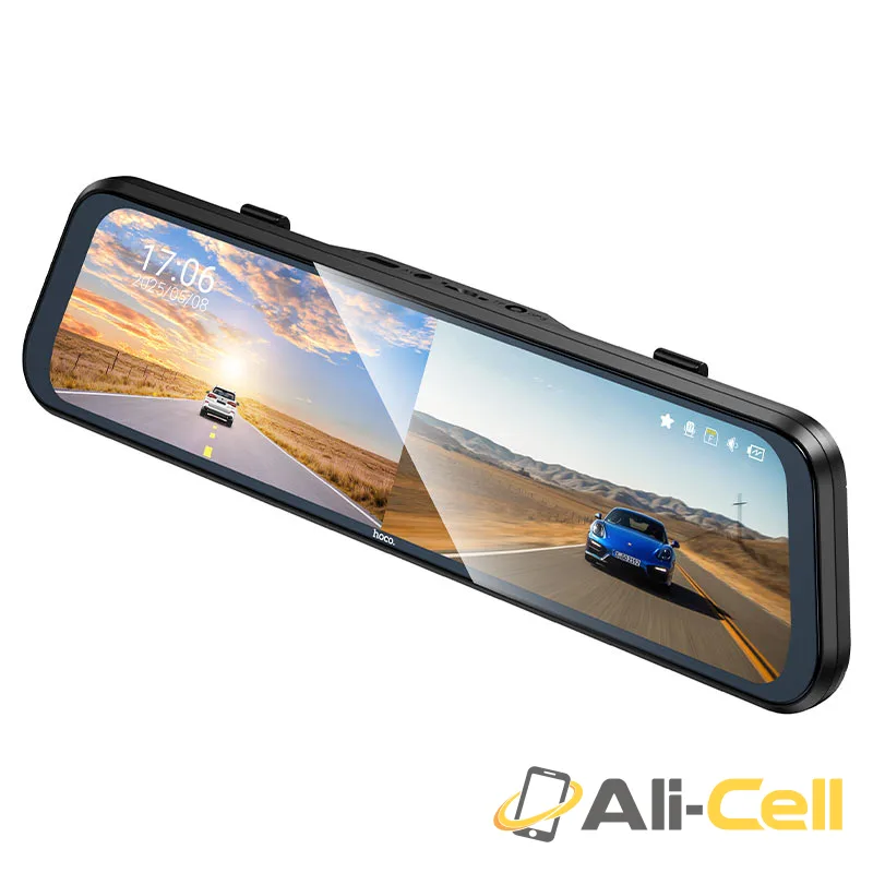 Dash cam “DV16” mirror dual channel driving recorder (Dv16 Black) — 3