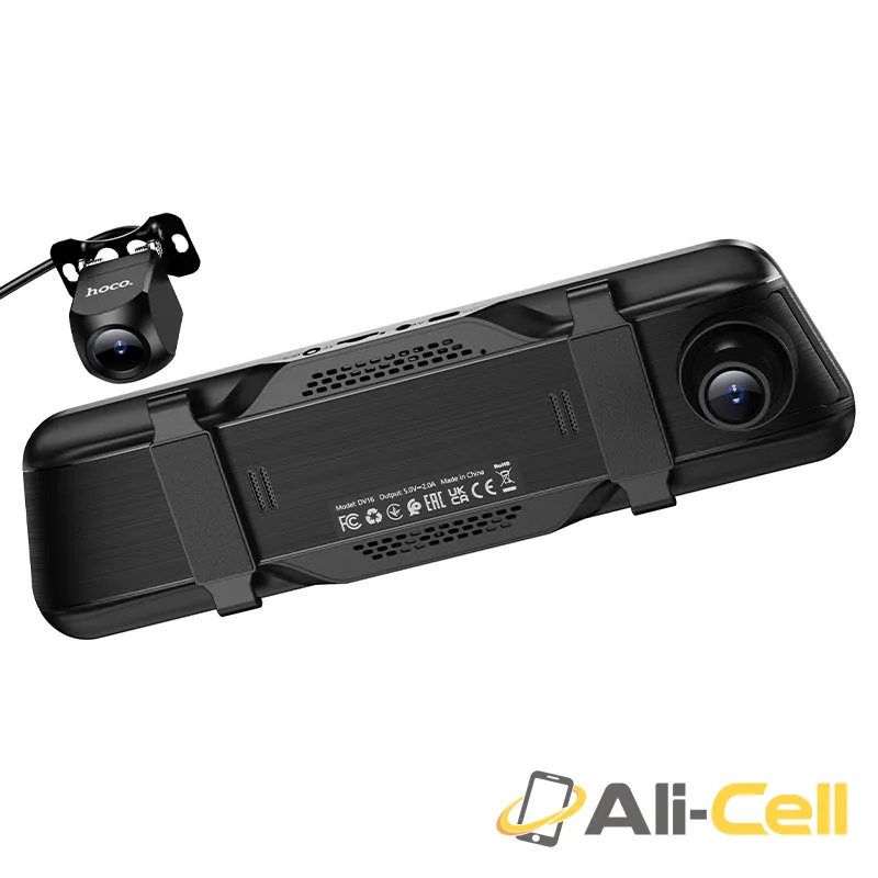 Dash cam “DV16” mirror dual channel driving recorder (Dv16 Black) — 4