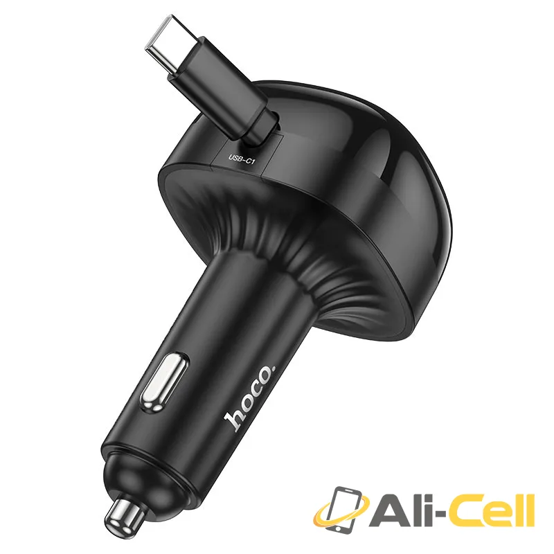 Car charger “NZ15 Unimpeded” 60W with cable (Nz15 Black) — 5