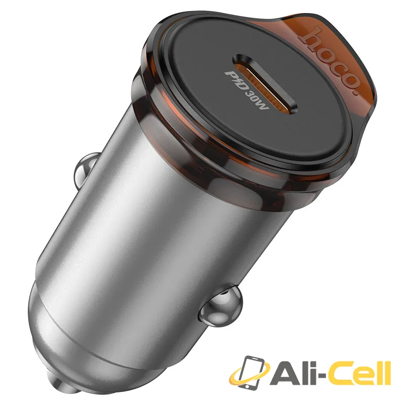 Car charger “NZ16 Rigorous” 30W cable set (Nz16 Metal Grey, Single) — 2