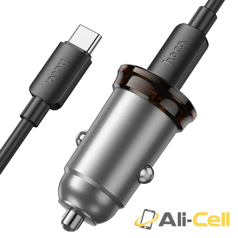 Car charger “NZ16 Rigorous” 30W cable set (Nz16 Metal Grey, Single) — 3