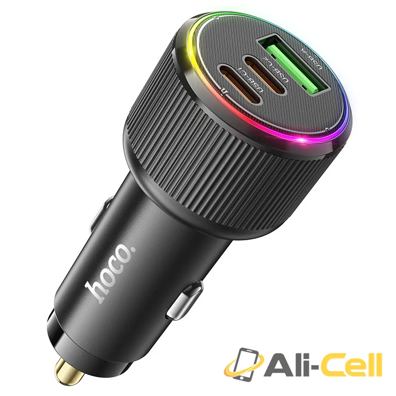 Car charger “NZ17 Avant-garde” 75W cable set (Nz17 Black, Single) — 2