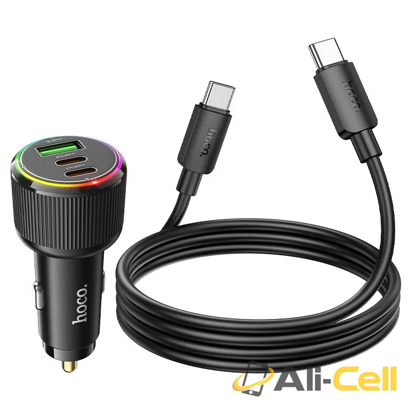 Car charger “NZ17 Avant-garde” 75W cable set (Nz17 Black, Single) — 5