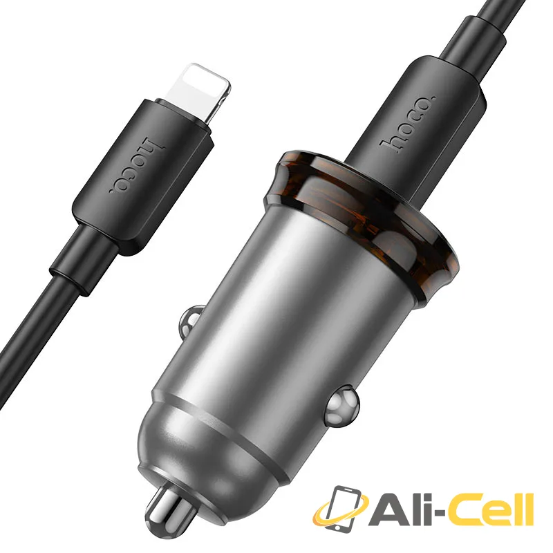 Car charger “NZ16B Rigorous” 45W cable set (Nz16b Tc Tc Metal Grey, Set With Type C To Type C Cable) — 5