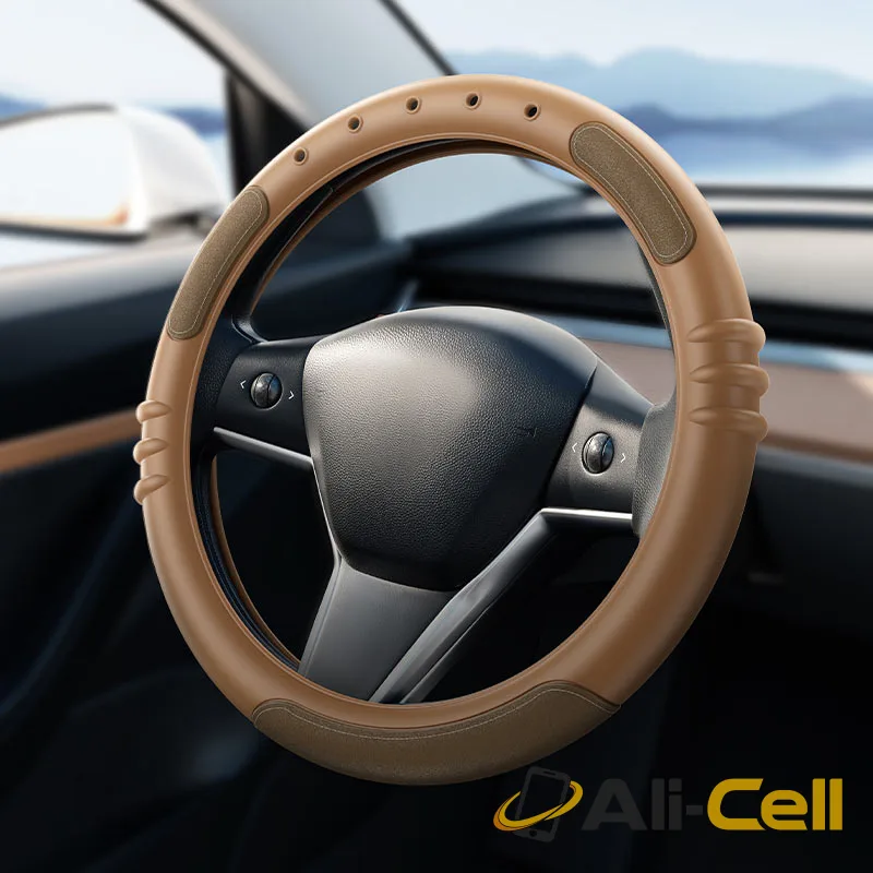 Car steering wheel cover “ZP13 Exquisito” (Zp13 Brown) — 8