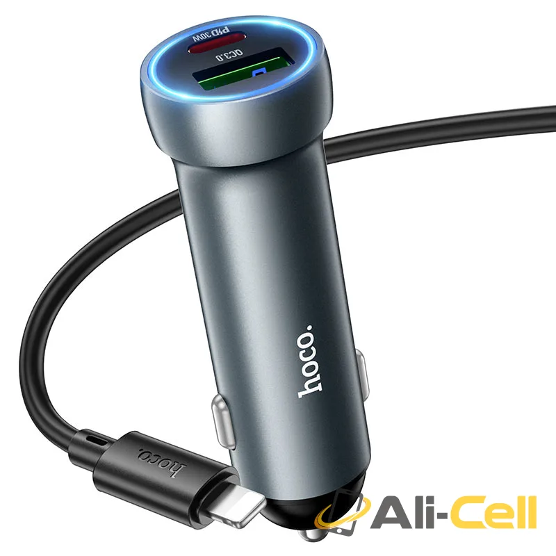 Car charger “Z54A Prosperous” 48W cable set (Z54a Tc Tc Gold, Set With Type C To Type C Cable) — 3
