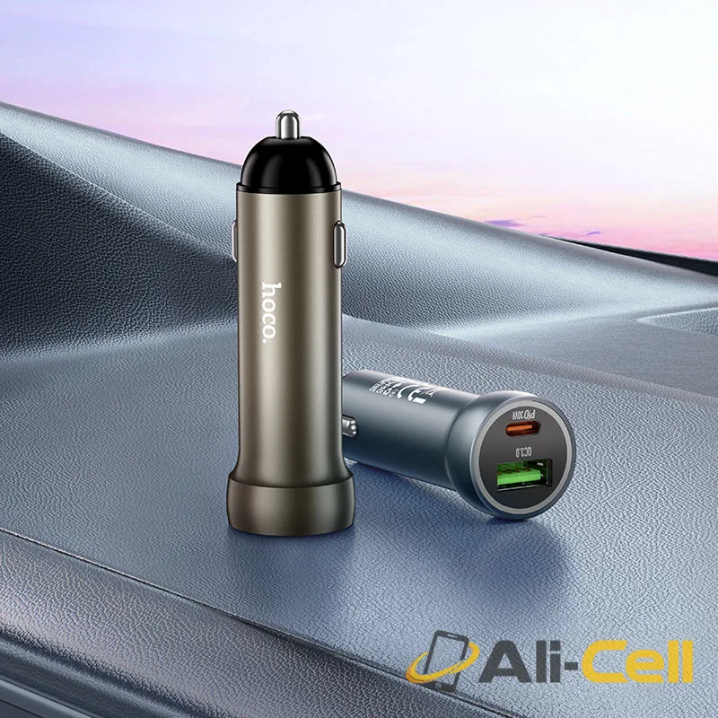 Car charger “Z54A Prosperous” 48W cable set (Z54a Tc Ip Gold, Set With Type C To Ip Cable) — 7