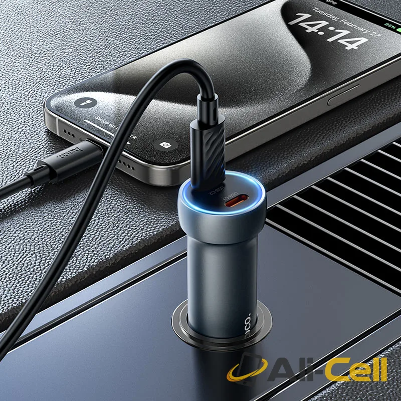 Car charger “Z54B Prosperous” 60W cable set (Z54b Tc Tc Gold, Set With Type C To Type C Cable) — 8