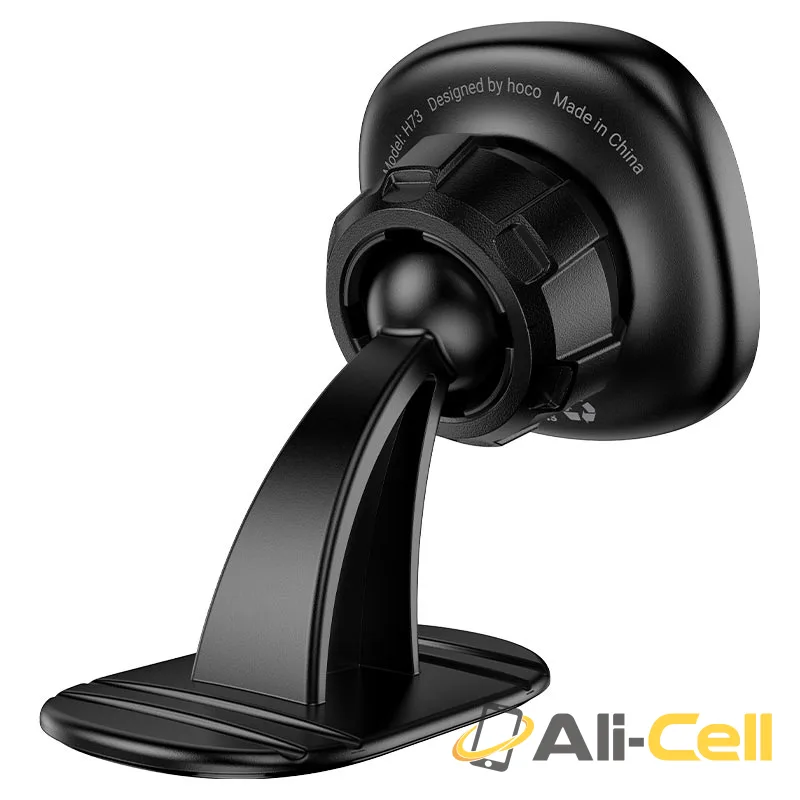 Car holder “H73 Crown” for dashboard (H73 Black Metal Grey) — 5
