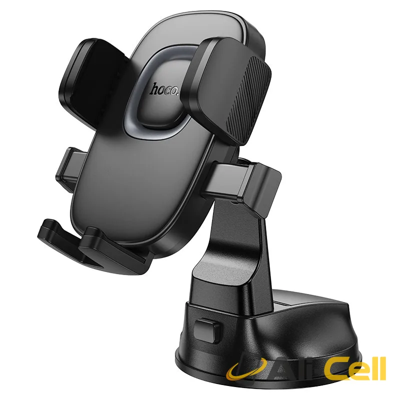 Car holder “H76 Crown” for dashboard (H76 Black Metal Grey) — 2
