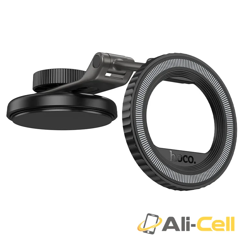 Car holder “H77 View” for dashboard (H77 Black Metal Grey)