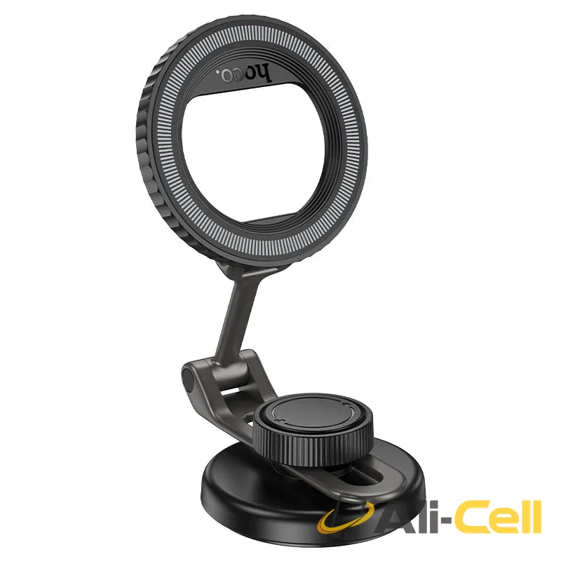Car holder “H77 View” for dashboard (H77 Black Metal Grey) — 4