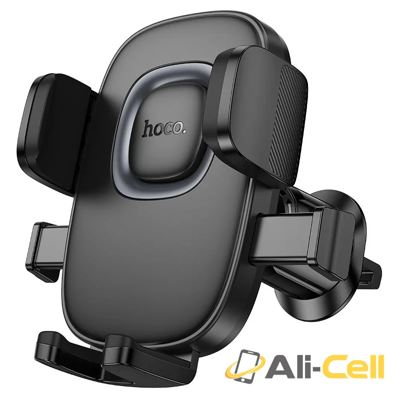 Car holder “H75 Crown” for air outlet (H75 Black Metal Grey) — 2