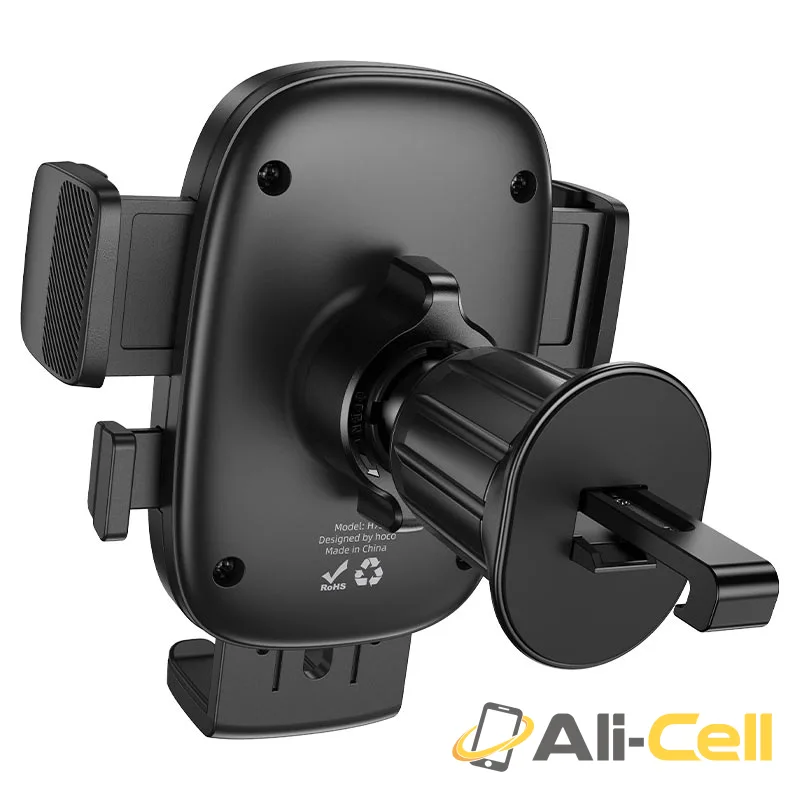 Car holder “H75 Crown” for air outlet (H75 Black Metal Grey) — 6