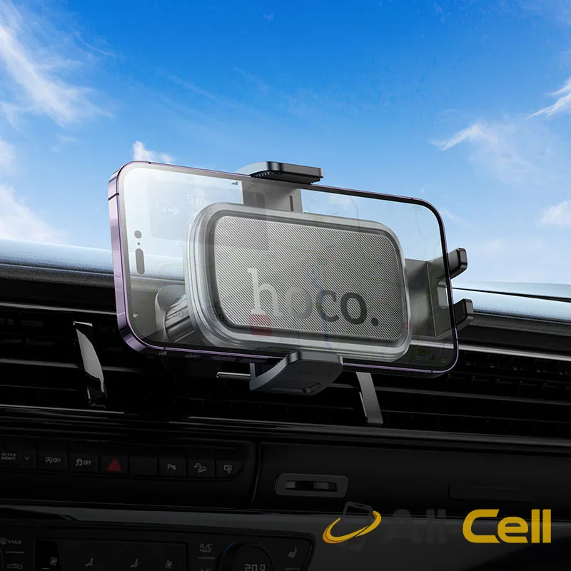 Car holder “H78 Vista” for air outlet (H78 Black Metal Grey) — 7