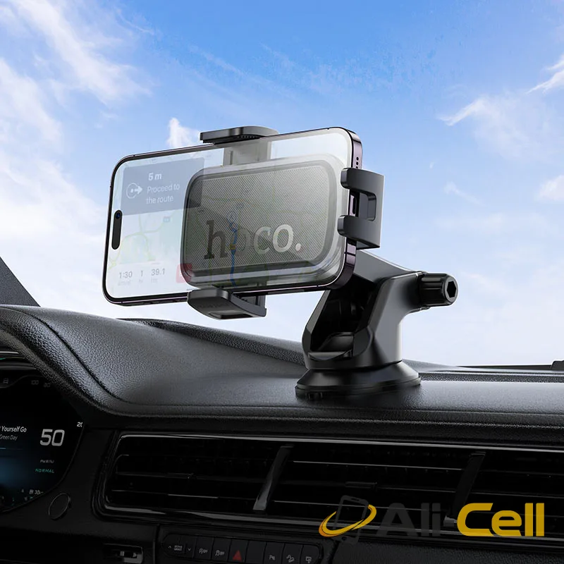 Car holder “H79 Vista” for dashboard (H79 Black Metal Grey) — 7