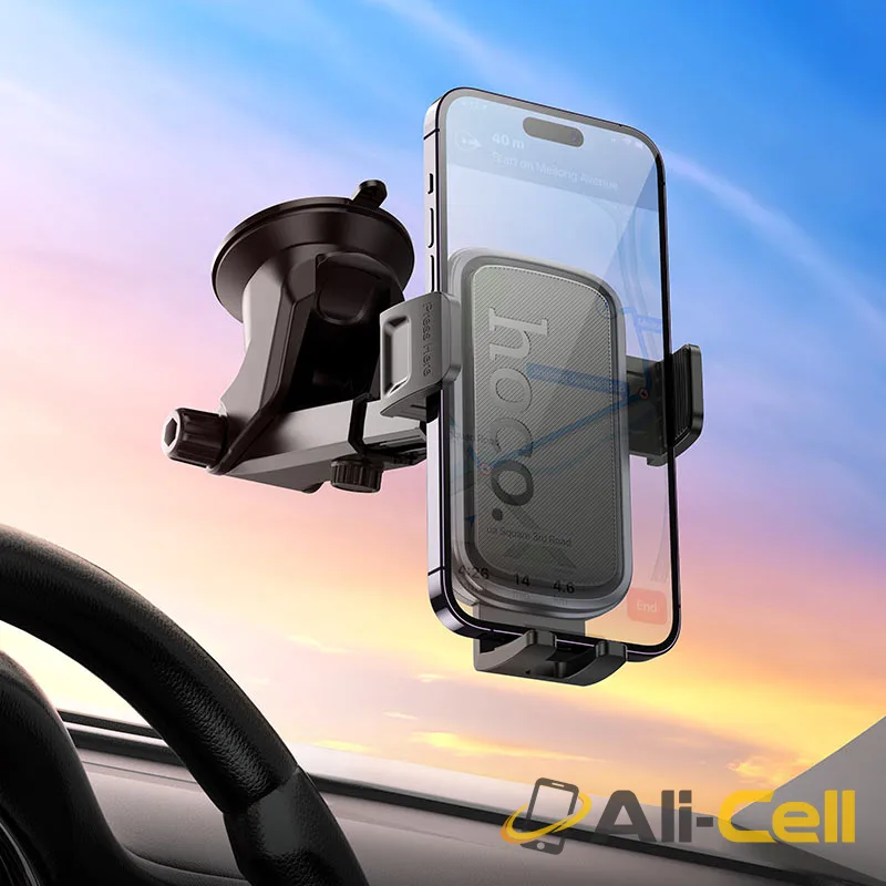 Car holder “H79 Vista” for dashboard (H79 Black Metal Grey) — 8