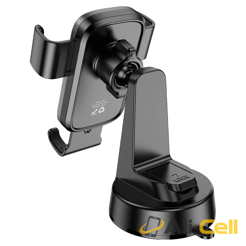 Car holder “H81 Vista” for dashboard (H81 Black Metal Grey) — 6