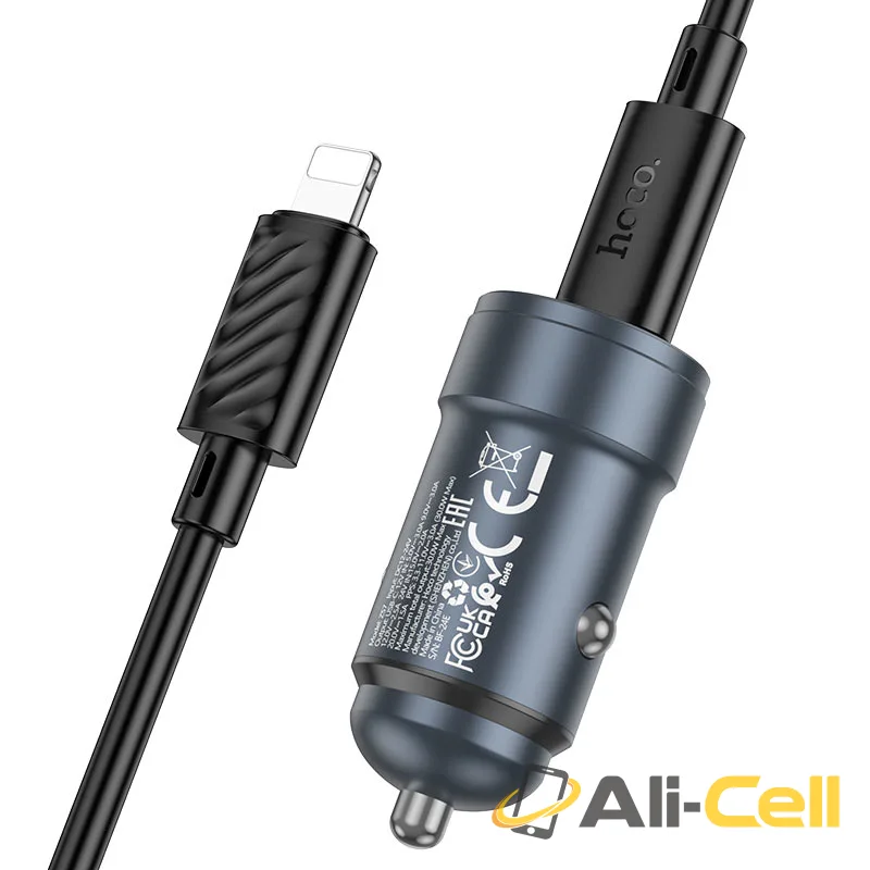 Car charger “Z57 Glorious” 30W cable set (Z57 Metal Grey, Single) — 5