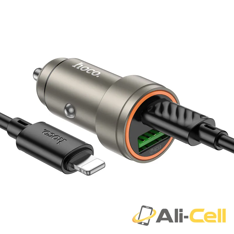 Car charger “Z57A Glorious” 30W cable set (Z57a Tc Ip Gold, Set With Type C To Ip Cable) — 6