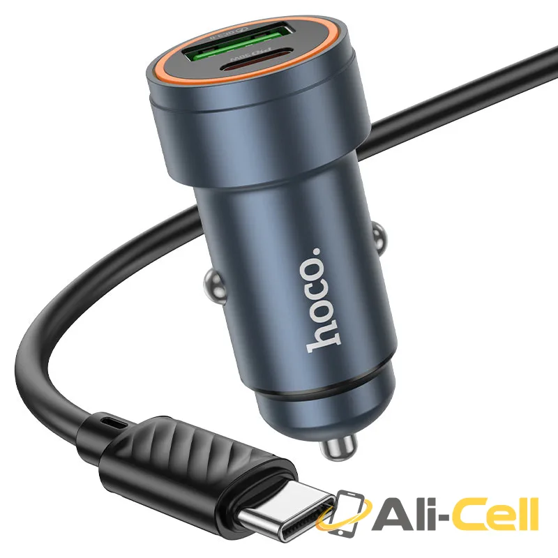 Car charger “Z57A Glorious” 30W cable set (Z57a Gold, Single) — 3