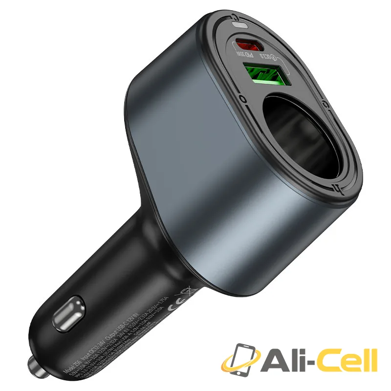 Car charger “Z56 Friend” 35W with cigarette lighter slot (Z56 Black) — 6