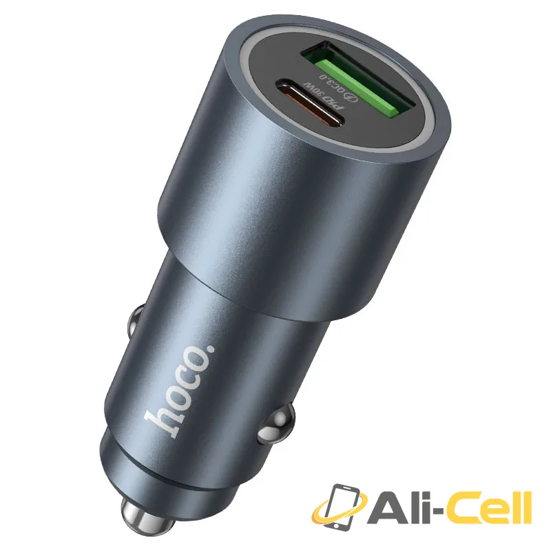 Car charger “Z60 Bloom” 48W cable set (Z60 Metal Grey, Single) — 2