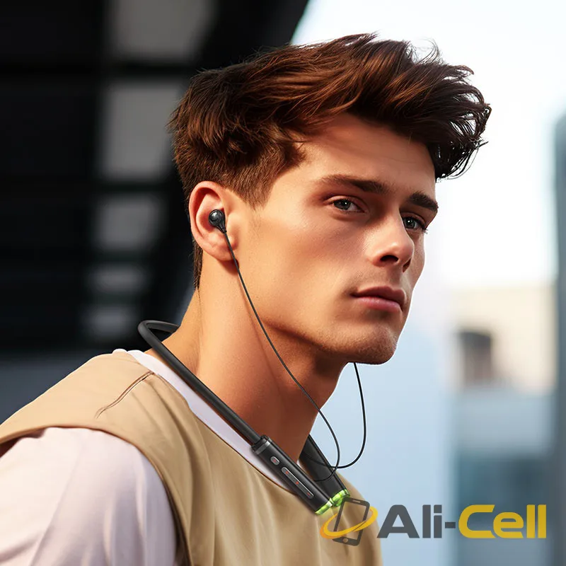 Wireless earphones “ES72 Benevolent” with mic (Es72 Milky White) — 6