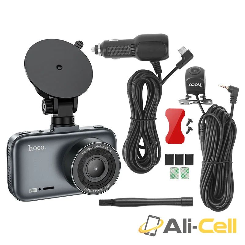 Dash cam “DV6” dual channel driving recorder (Dv6 Iron Grey) — 6