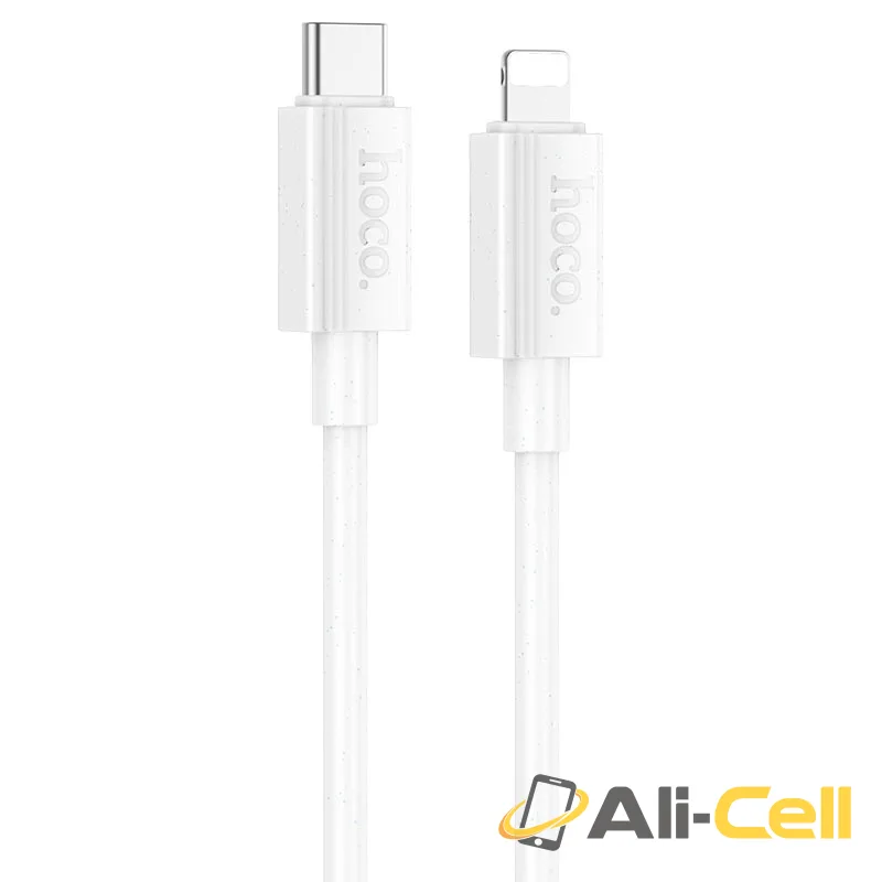 Cable Type-C to iP “X107 Favor” PD 27W fast charge (X107 Tc Ip White, 1.0m)
