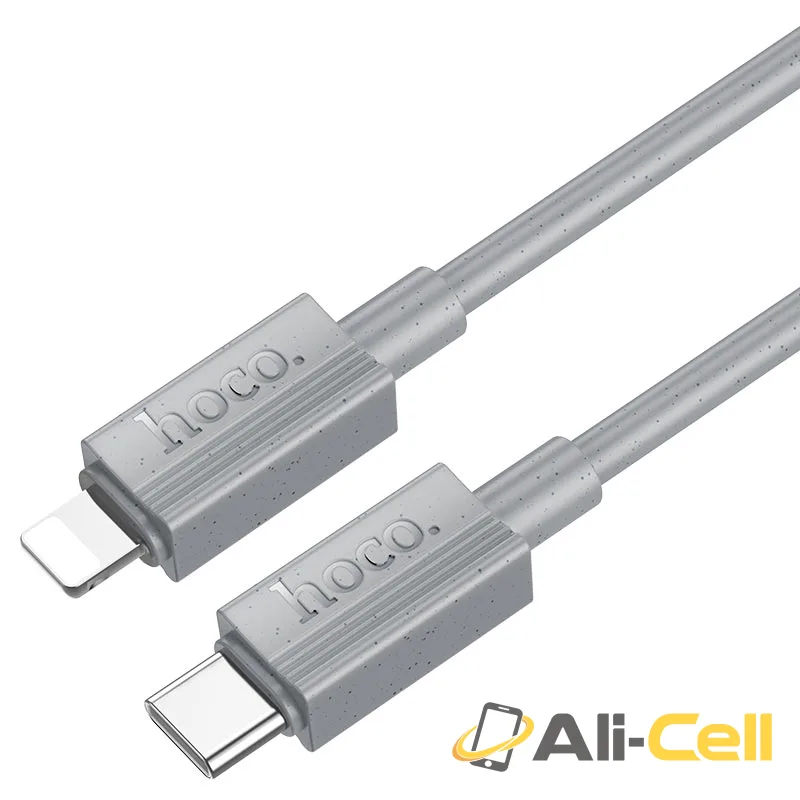 Cable Type-C to iP “X107 Favor” PD 27W fast charge (X107 Tc Ip White, 1.0m) — 3