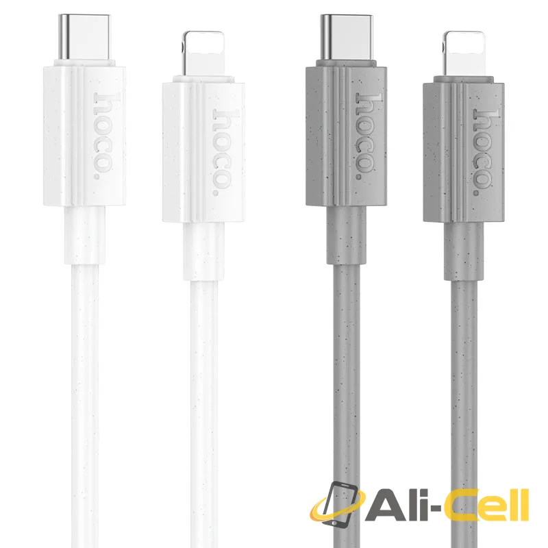 Cable Type-C to iP “X107 Favor” PD 27W fast charge (X107 Tc Ip White, 1.0m) — 6