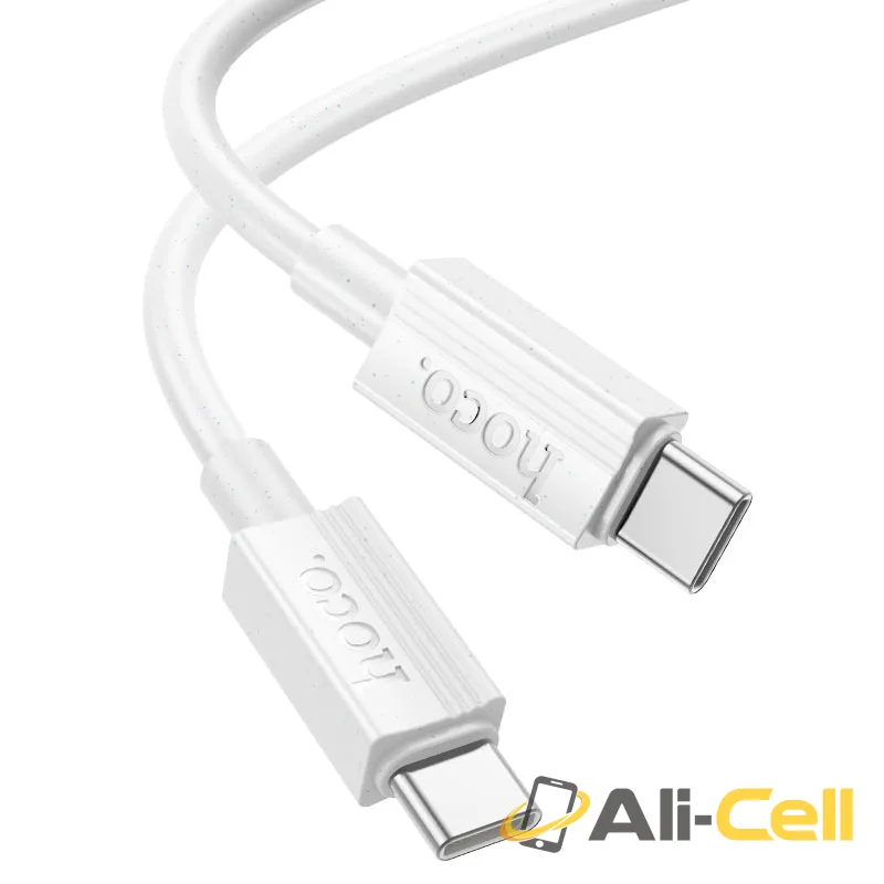 Cable Type-C to Type-C “X107 Favor” PD 60W fast charge (X107 Tc Tc White, 1.0m)