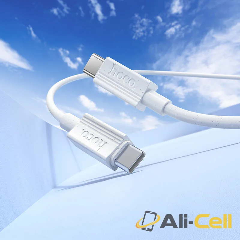 Cable Type-C to Type-C “X107 Favor” PD 60W fast charge (X107 Tc Tc White, 1.0m) — 7