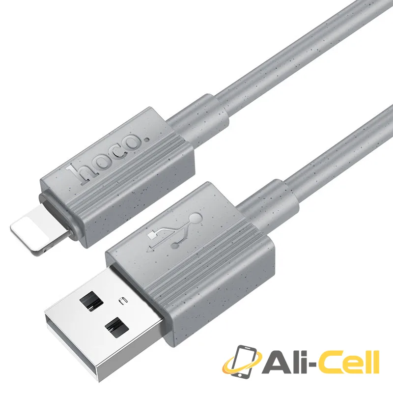 Cable USB to iP “X107 Favor” (X107 Ip Grey, 1.0m) — 3