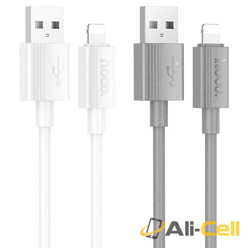 Cable USB to iP “X107 Favor” (X107 Ip Grey, 1.0m) — 6