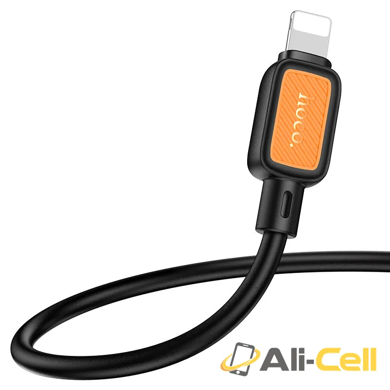 Cable USB to iP “X108 Benefit” (X108 Ip Black, 1.0m) — 5