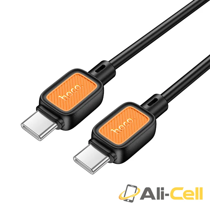 Cable Type-C to Type-C “X108 Benefit” PD 60W fast charge (X108 Tc Tc Black, 1.0m)