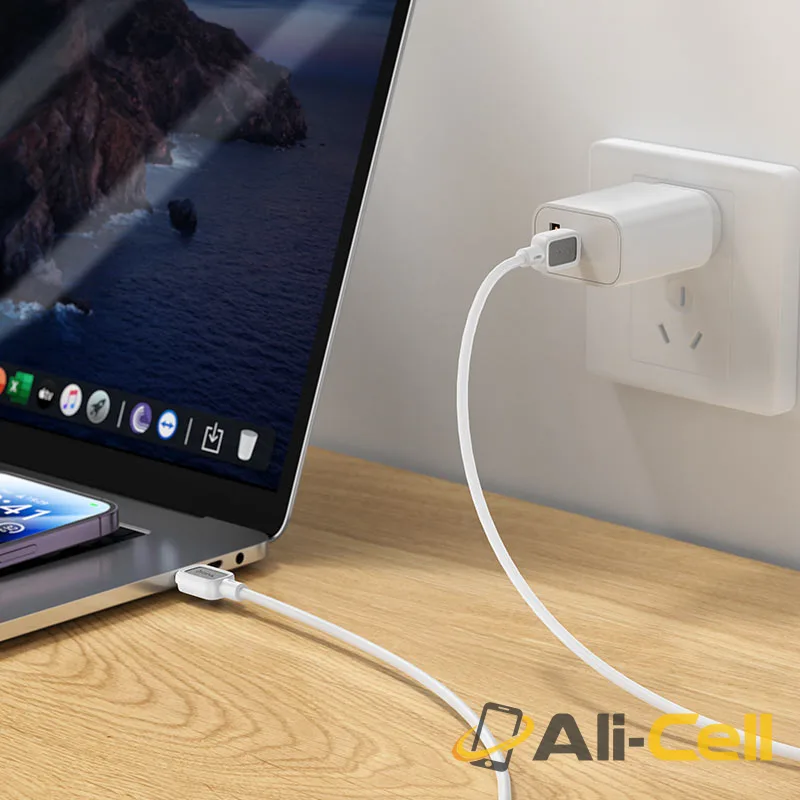 Cable Type-C to Type-C “X108 Benefit” PD 60W fast charge (X108 Tc Tc Black, 1.0m) — 6