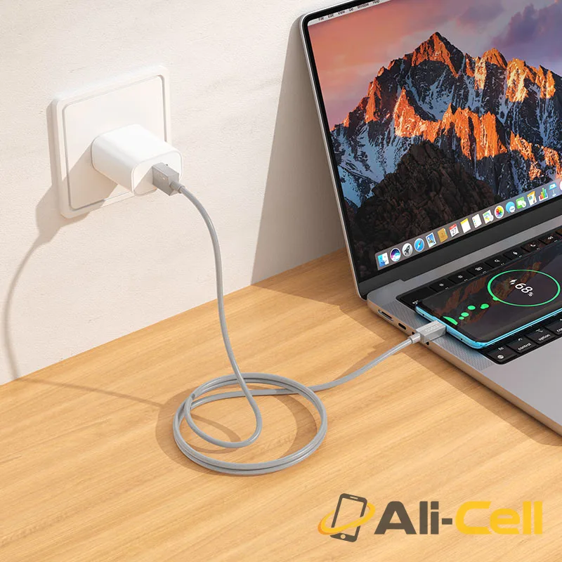 Cable USB to Type-C “X107 Favor” (X107 Tc Grey, 1.0m) — 7