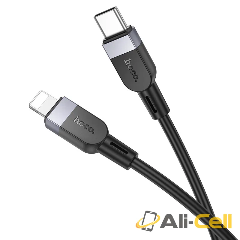 Cable Type-C to iP “X109 Energy” PD 27W fast charge (X109 Tc Ip Black, 2m)